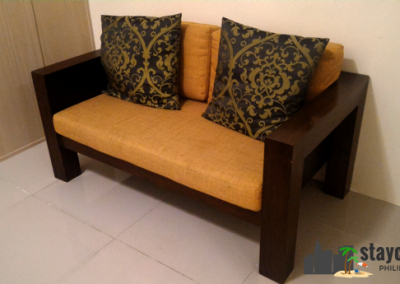 SM Grass Residences sofa
