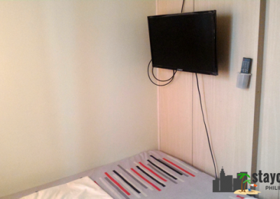 Television in bedroom