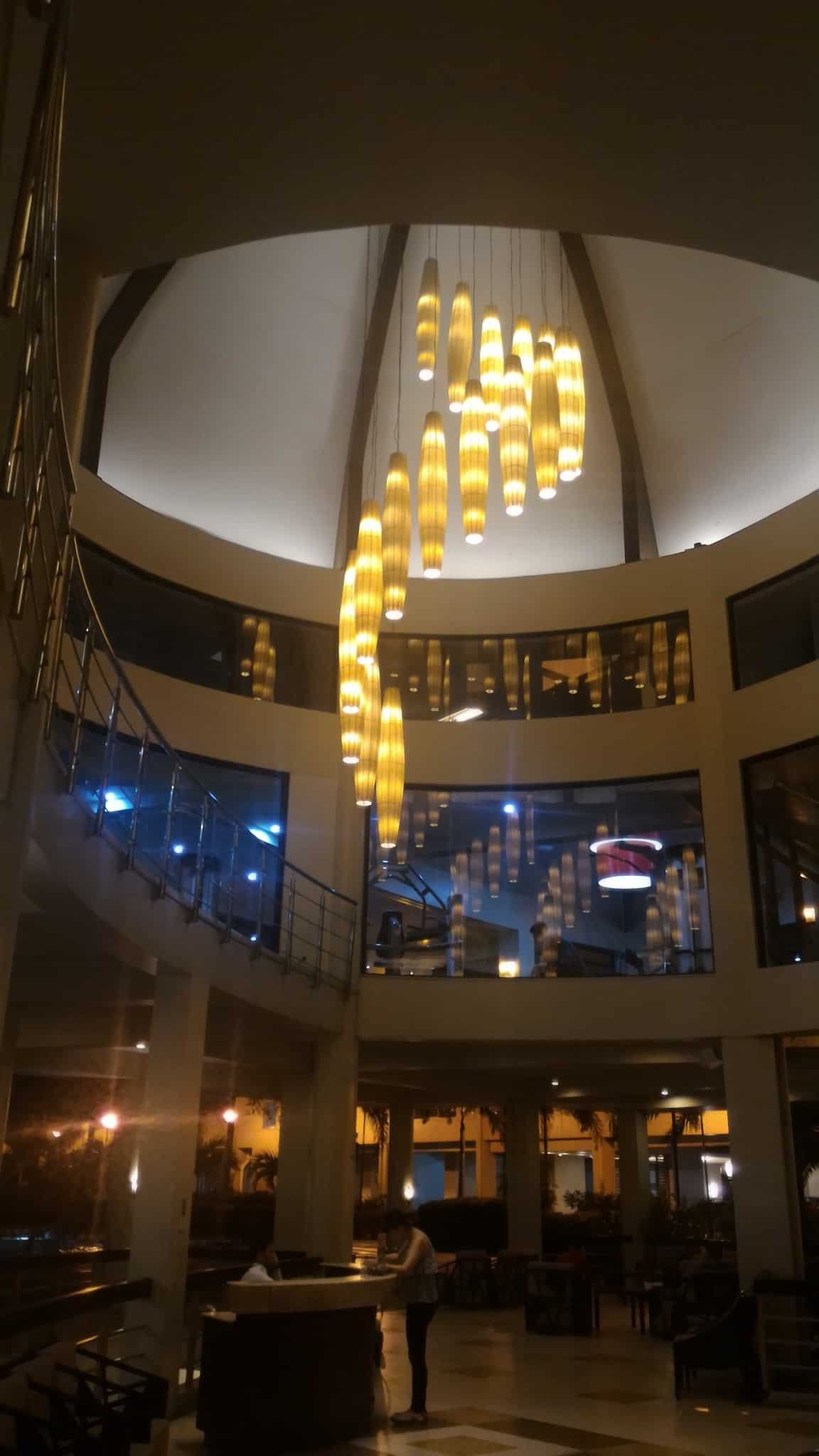 Main lobby at night