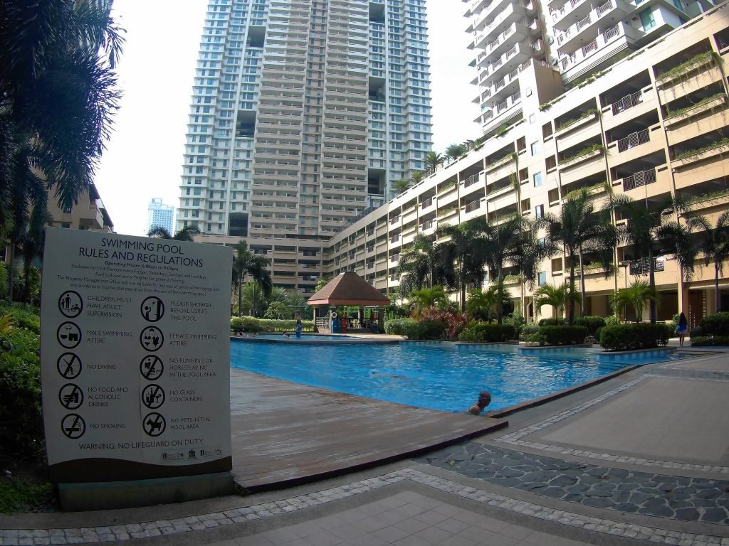 Tivoli Garden Residences swimming pool rules