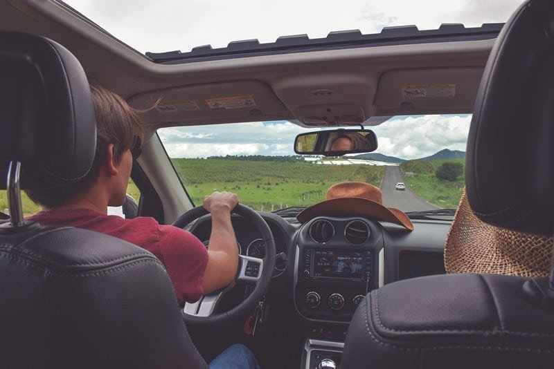 Valentine's Day Staycation drive to the countryside