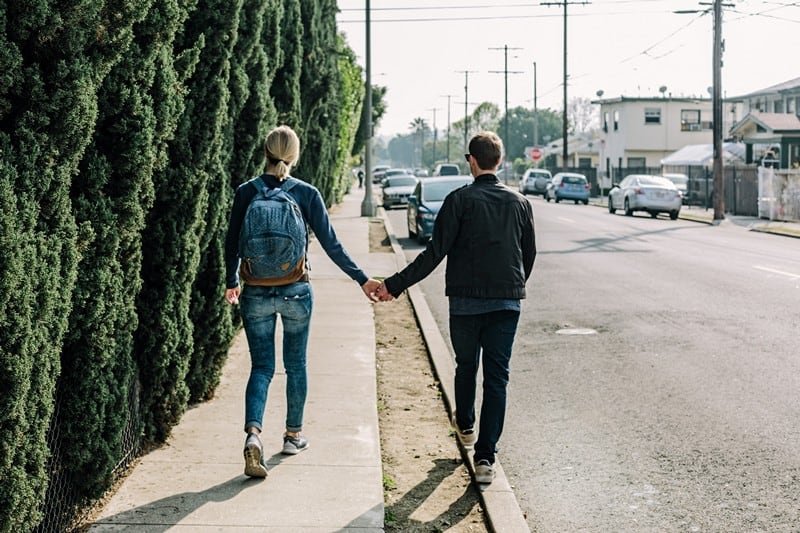 Valentine's Day Staycation stroll