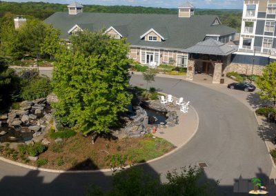 JW Marriott The Rosseau Muskoka Staycation roundabout